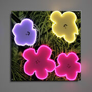 Andy Warhol Flowers limited edition neon light